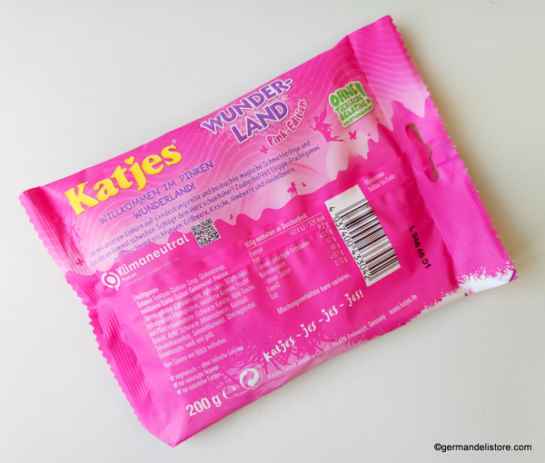 Katjes Wonderland Pink Edition Fruit Gums GermanDeliStore