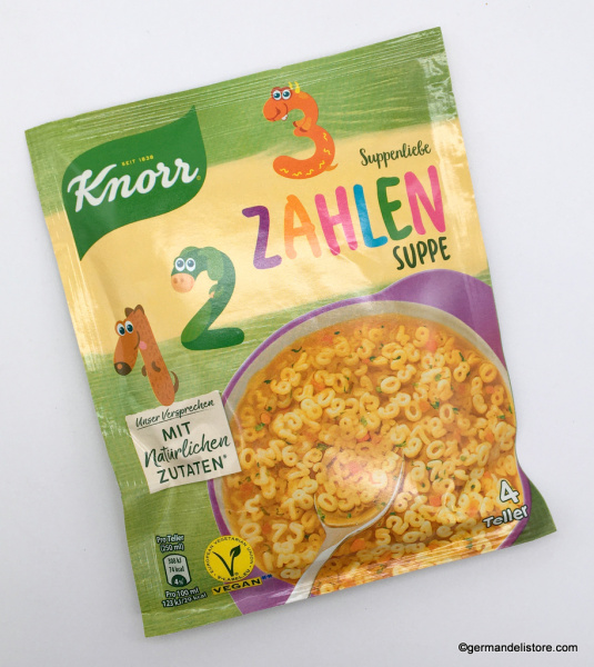 Knorr Suppenliebe Numbers Soup
