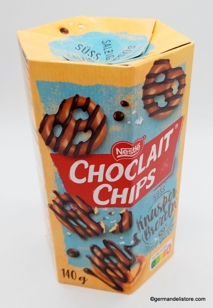 Nestlé Choclait Chips Chocolated Crunchy Pretzels