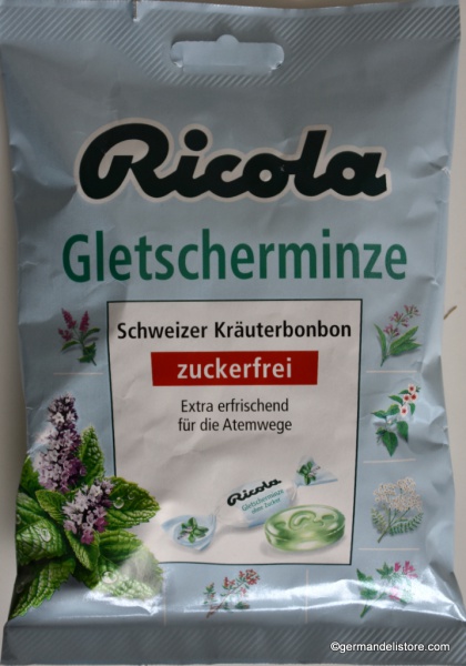 Ricola Swiss Herb Candy Glacier Mint sugarfree