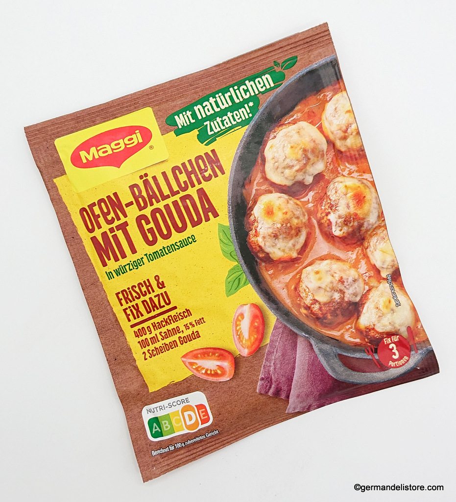 Maggi Fix Food Travel Swedish Meatballs Koettbullar