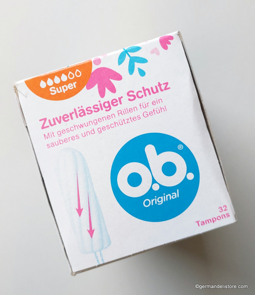 O.b. Original Tampons Super 32 Pieces | GermanDeliStore.com