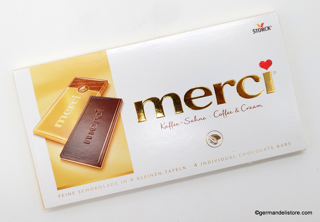 STORCK - Tablette de chocolat Merci crème à café…