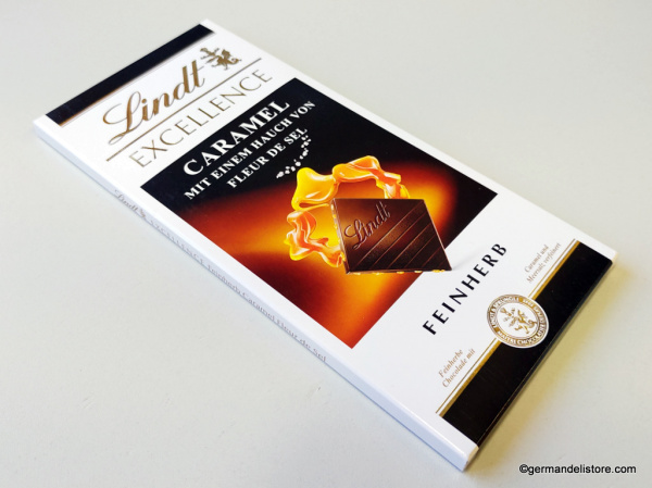 Lindt Excellence Caramel With Fleur De Sel Dark Chocolate
