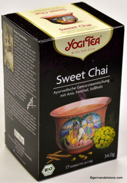 YogiTea Organic Tea Sweet Chai