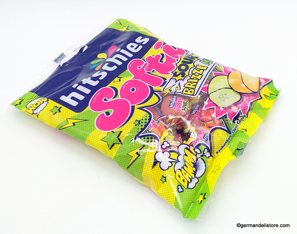 hitschies Softi Sour Brizzl Mix chewy candies 90g / 3.17 oz