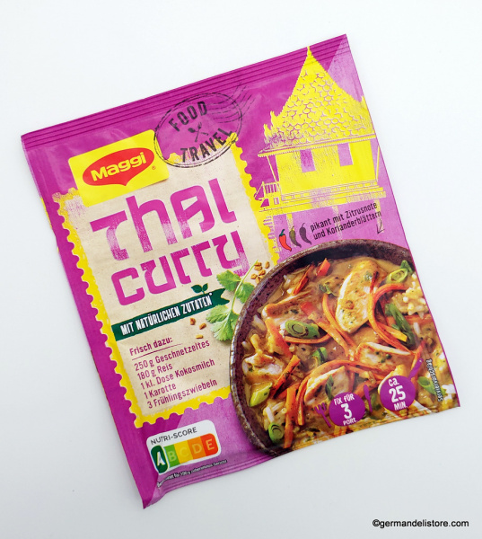 Maggi Fix Food Travel Thai Curry With Rice
