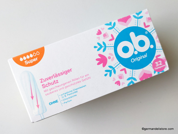 O.b. Original Tampons Super 32 Pieces | GermanDeliStore.com