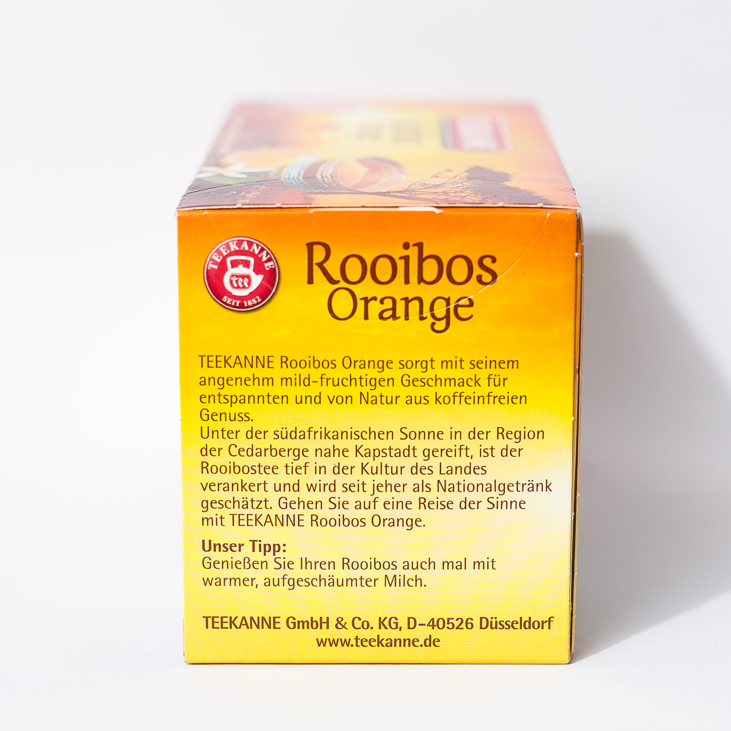 Rooibos Orange avec zestes - Greender's Tea - Cafés Marc