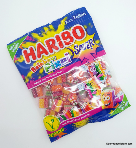 Haribo Rainbow Pixel Sour | GermanDeliStore.com