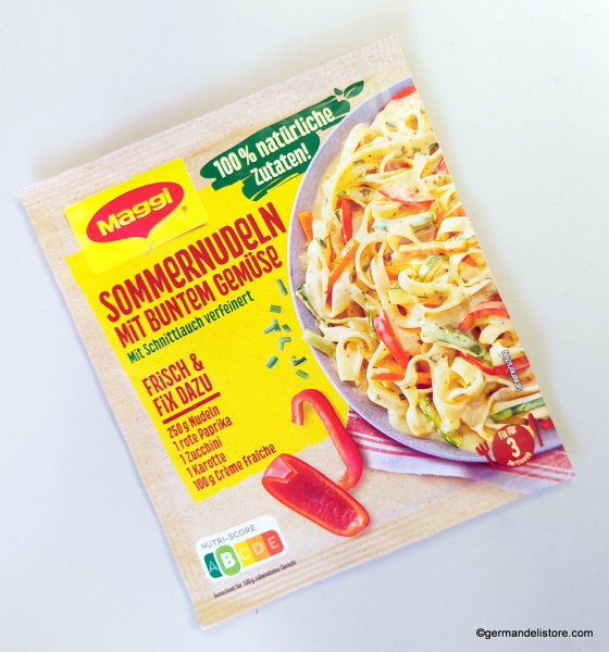 Maggi Fix & Fresh Summer Pasta with colorful Vegetables