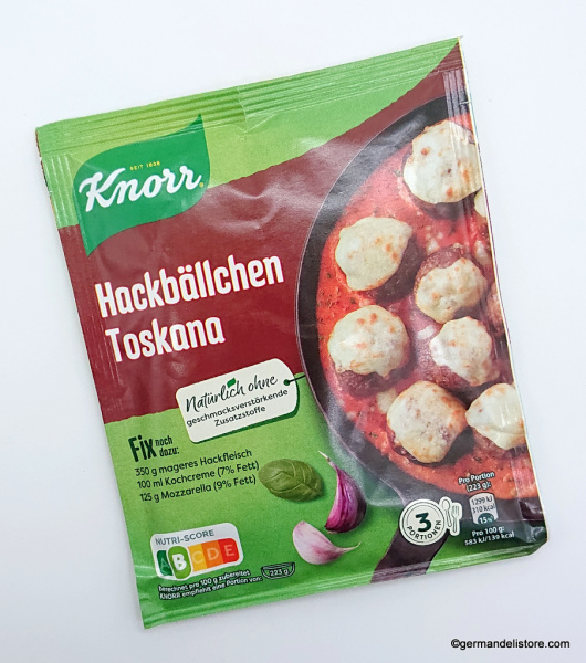 Knorr Fix for Meatballs Tuscany Style