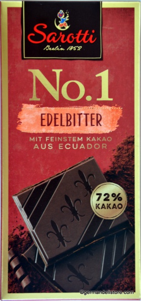 Sarotti No1. Ecuador Noble Bitter