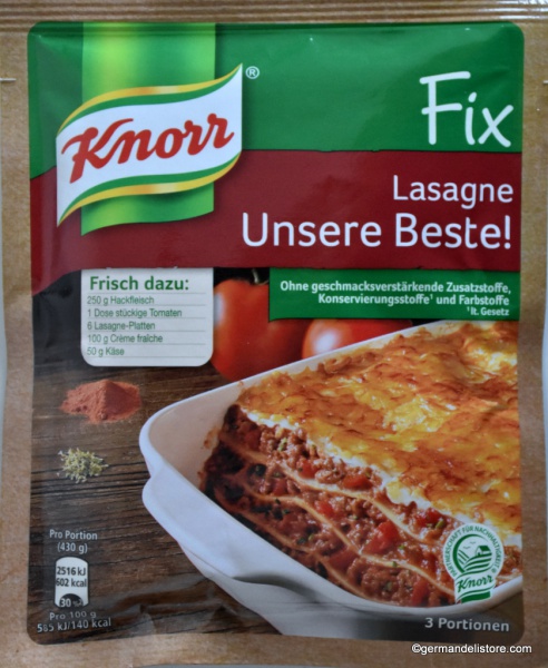 Knorr Fix Lasagna Our Best!