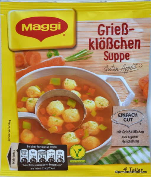 Maggi Guten Appetit Semolina Dumpling Soup