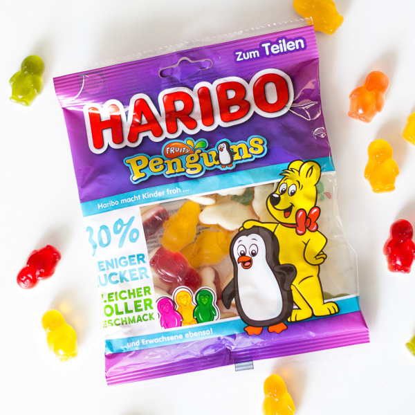 Haribo Fruity Penguins | GermanDeliStore.com