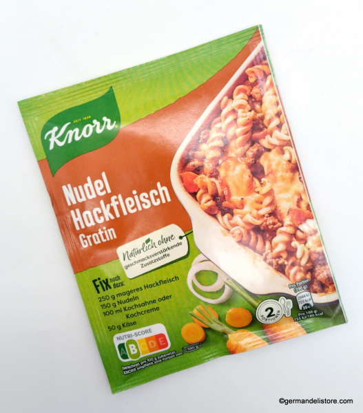 Knorr Fix Gratin with Noodles and Ground Meat