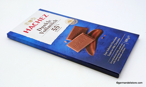 Hachez Dark Milk Chocolate 55% Cocoa