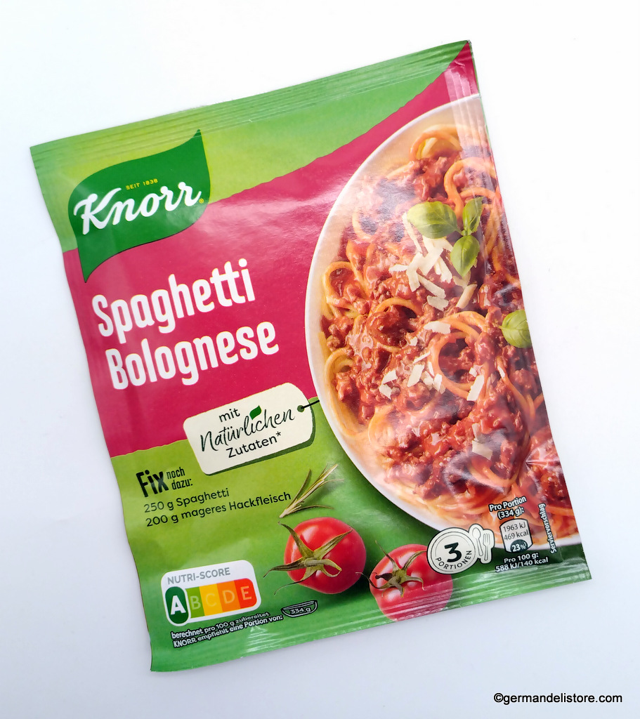 Annoncør Spænding Gøre en indsats Knorr Fix for Spaghetti Bolognese | GermanDeliStore.com