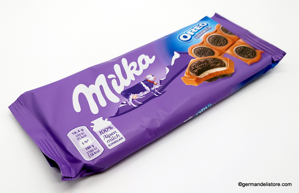 Milka Chocolate with Cherry Cream Filling, 3.2 oz.
