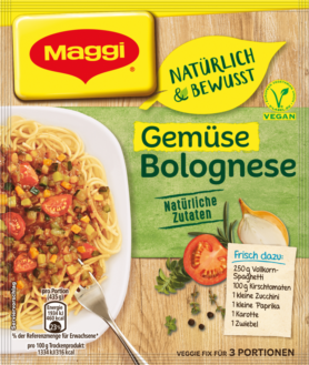 Maggi Fix Natural Vegetables Bolognese