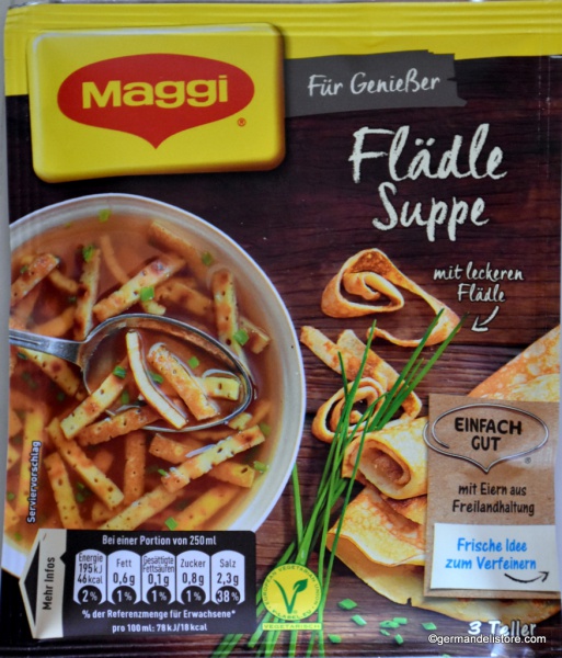 Maggi Für Genießer Flaedle Soup with Pancake Strips