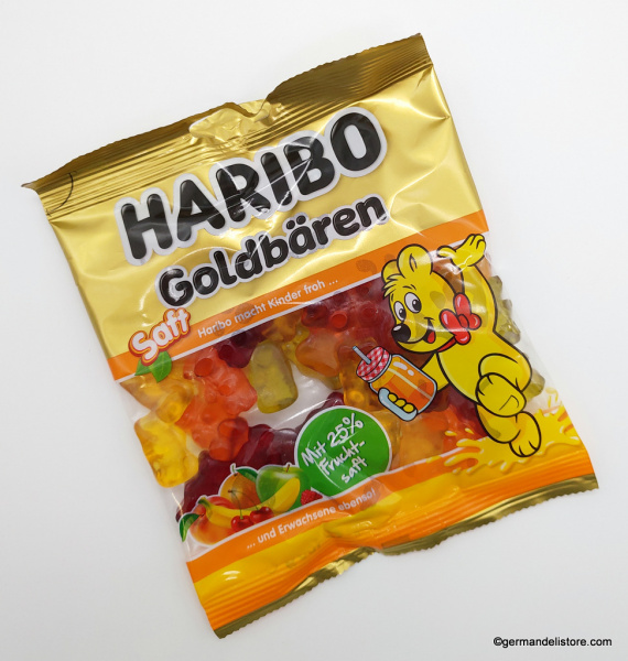 Haribo Juicy Gold Bears | GermanDeliStore.com