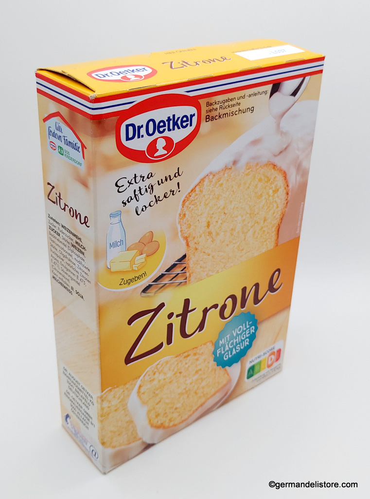 grootmoeder zoet voor mij Dr.Oetker Zitrone - Lemon Cake | GermanDeliStore.com