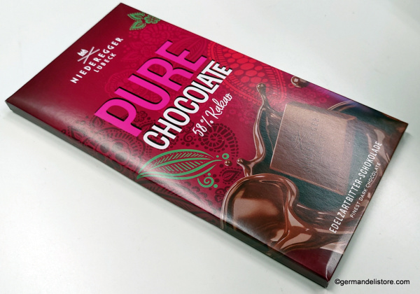 Niederegger Pure Chocolate 58% Cocoa