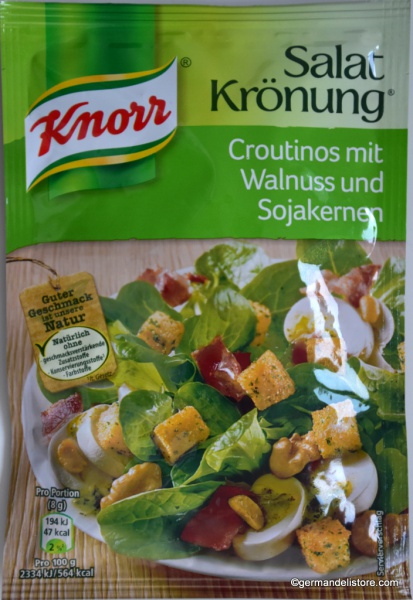 Knorr Salatkroenung Croutinos with Walnut and Soy Seeds