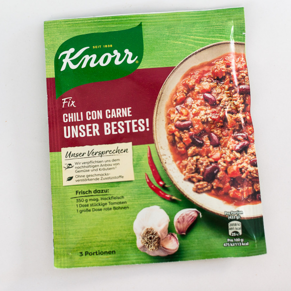 Knorr Fix for Chili con Carne Our Best!