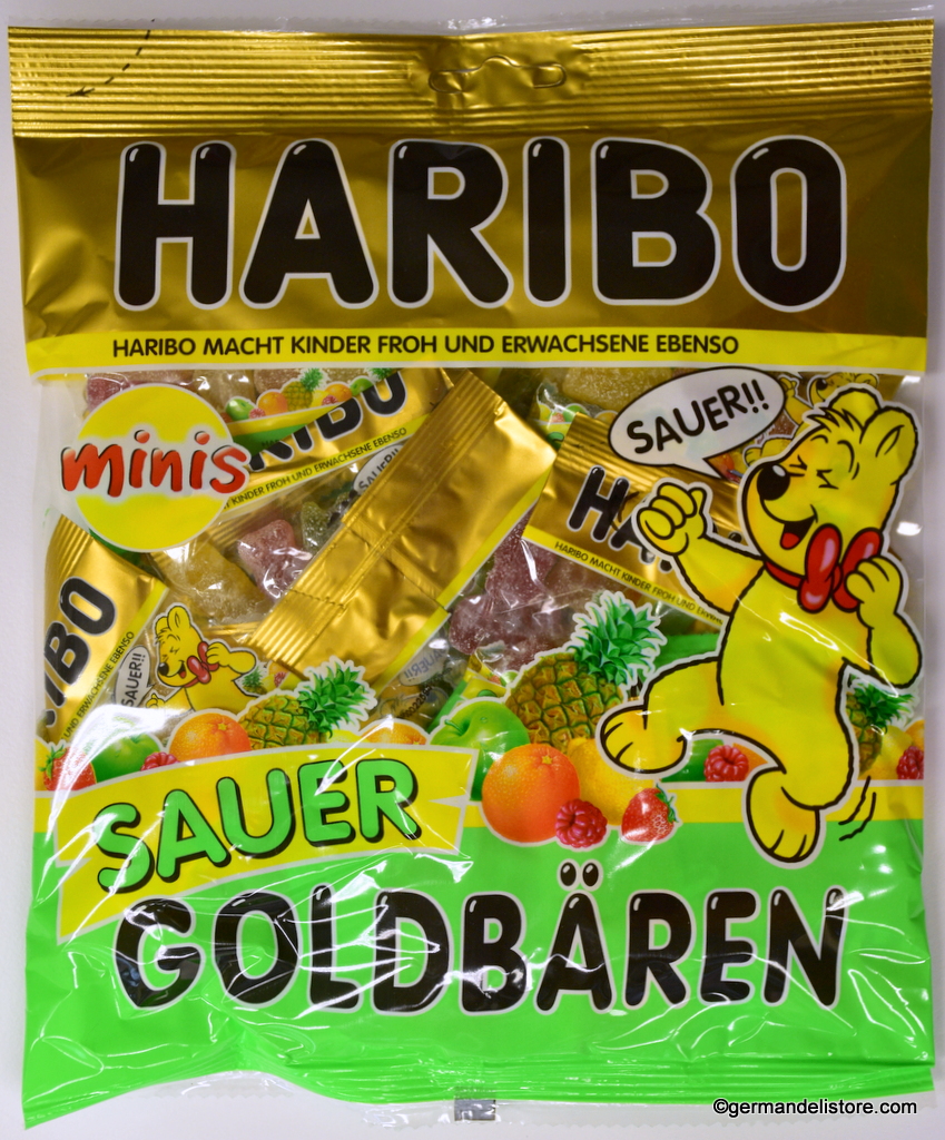 Haribo (Germany) Sauer Goldbaeren 32/6.2oz #19659 