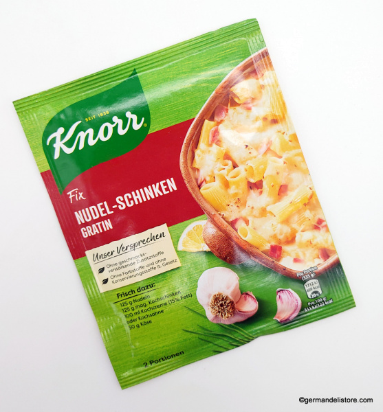 Knorr Fix for Gratin with Noodles and Ham
