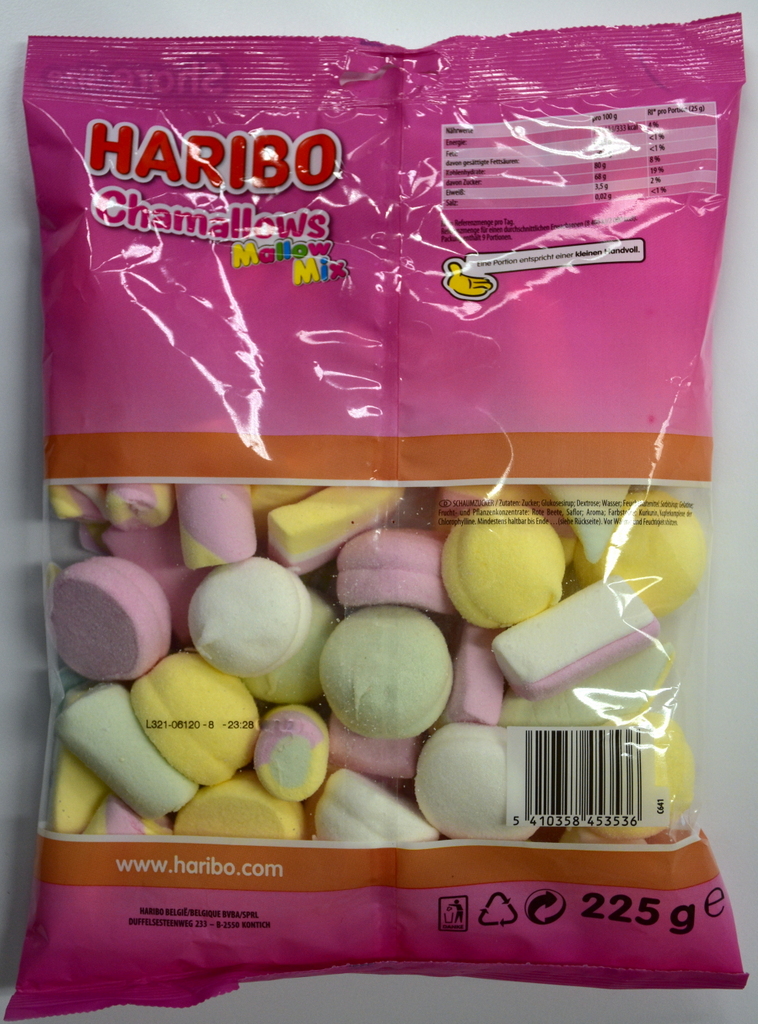 HARIBO Chamallows Chocolate Filled Marshmallows 62g-Online Food and Grocery  Store - Bakkal International Foods