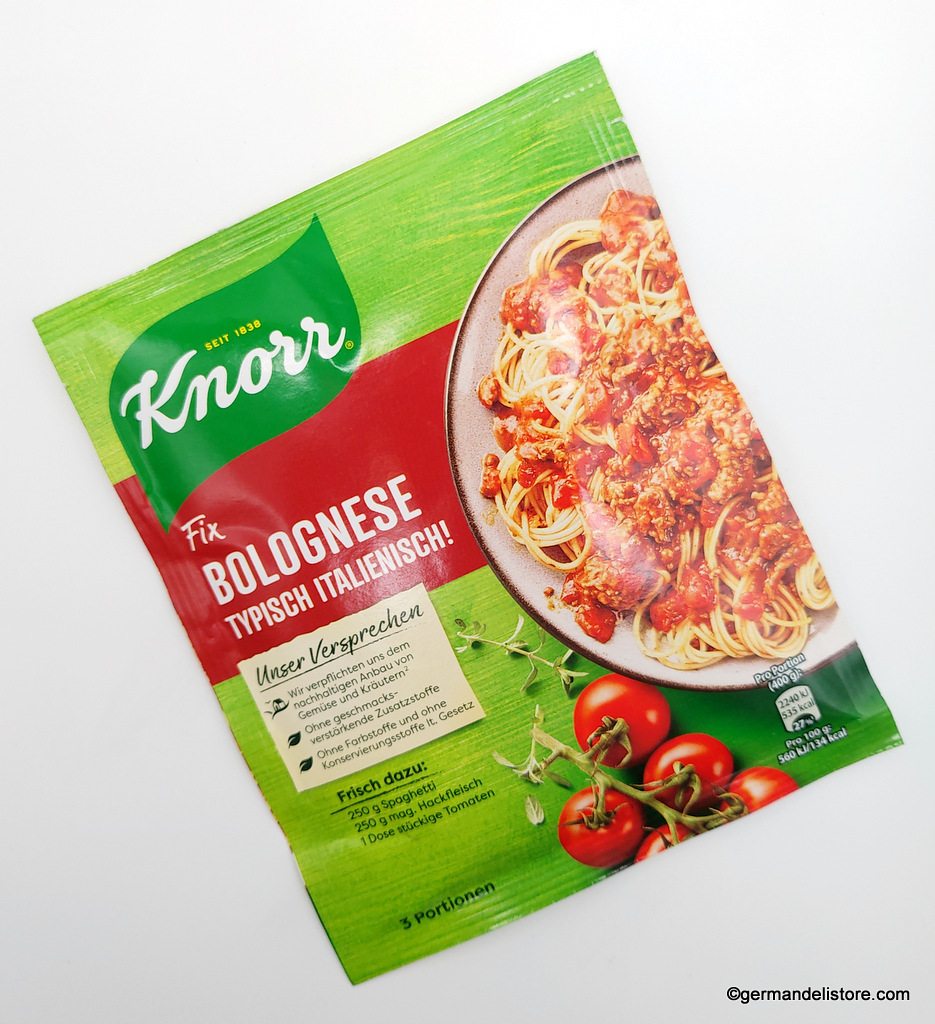 Knorr Fix For Bolognese Italian Style Germandelistore Com