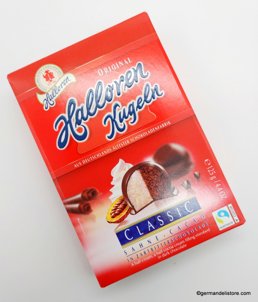 Halloren Kugeln Classic Sahne Kakao - Cream &amp; Cocoa | GermanDeliStore.com