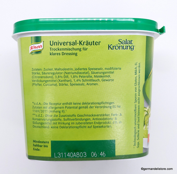 Knorr Salatkroenung Universal Herbs | GermanDeliStore.com