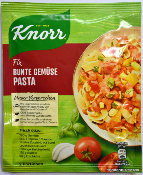 Knorr Fix for Colorful Vegetable Pasta
