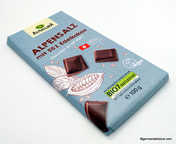 Alnatura Dark Chocolate With Alpine Salt