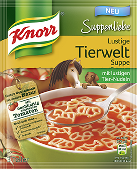 Knorr Suppenliebe Funny Animal Soup
