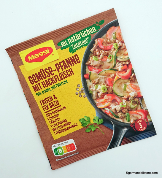Maggi Fix Vegetable Pan with Ground Meat