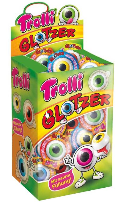 Trolli Glotzer - Sour Filled Foam Sugar Gums | GermanDeliStore.com