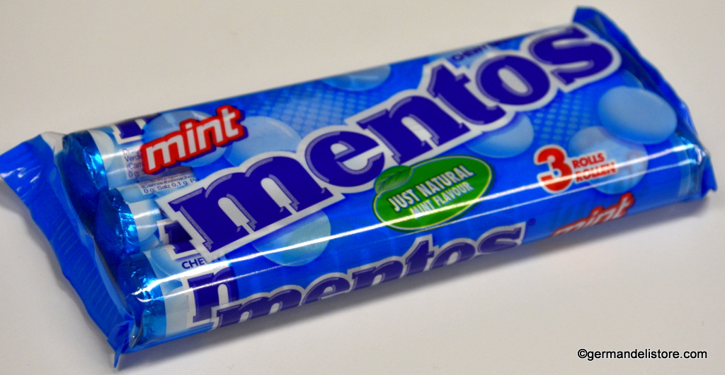 Mentos Chewy Dragees Mint Rolls 5x38g