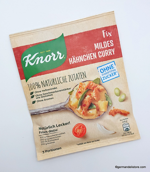 Knorr Fix Naturally Delicious Mild Chicken Curry