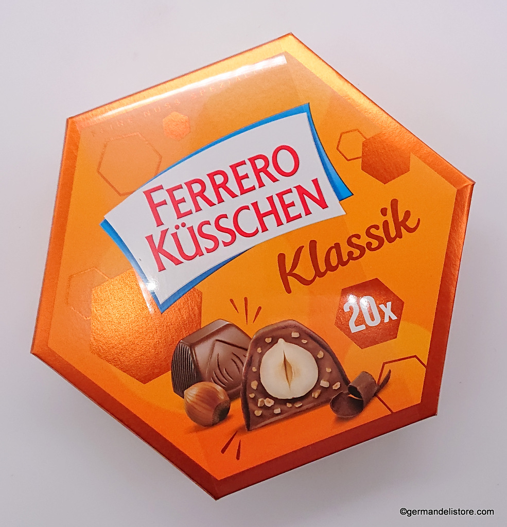 Ferrero Kusschen KISSES in WHITE chocolate- Made in Germany FREE SHIPPING