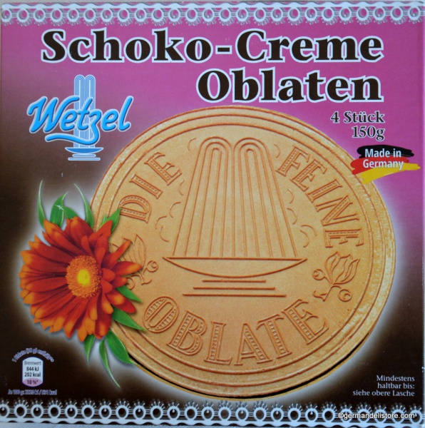 Wetzel Karlsbader Chocolate Cream Oblaten