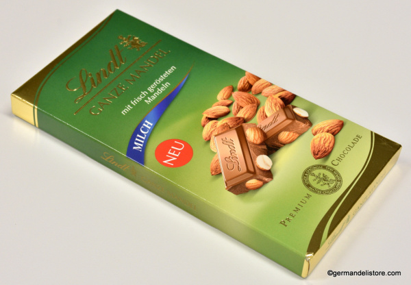 Lindt Premium Chocolade Whole Almonds Milk Chocolate