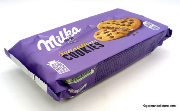 Milka Sensations Cookies Choco - Chocolated Filled Biscuits (156g)