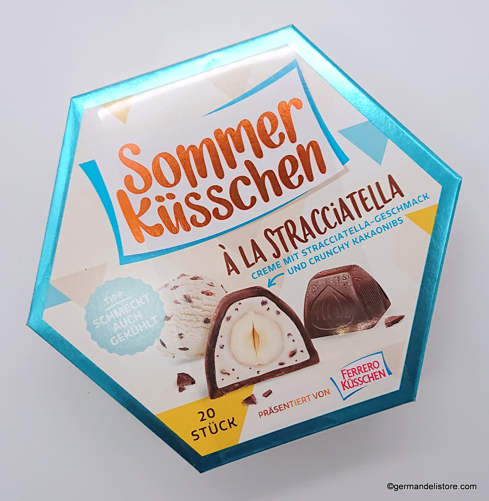 Ferrero Sommer Kusschen / Summer Kisses à la Stracciatella 182 g / 20 pcs