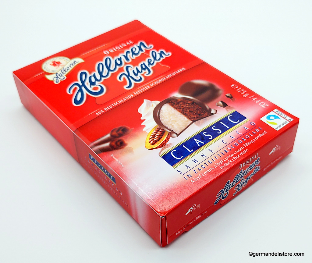 Halloren Kugeln Classic Sahne Kakao - Cream & Cocoa